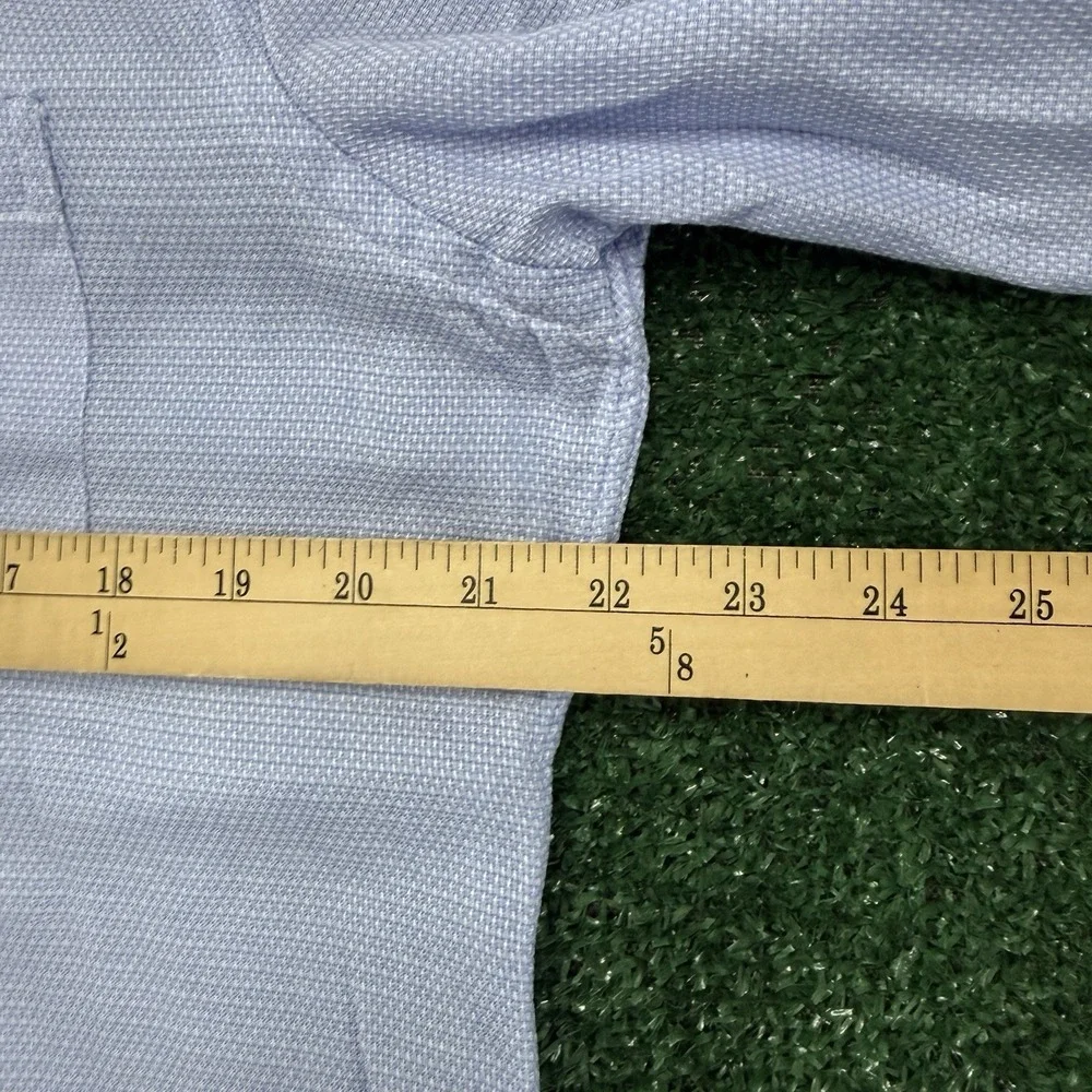 Brooks Brothers Thomas Mason Luxury Men's Dress Shirt Blue Size 16 34 Regent Fit